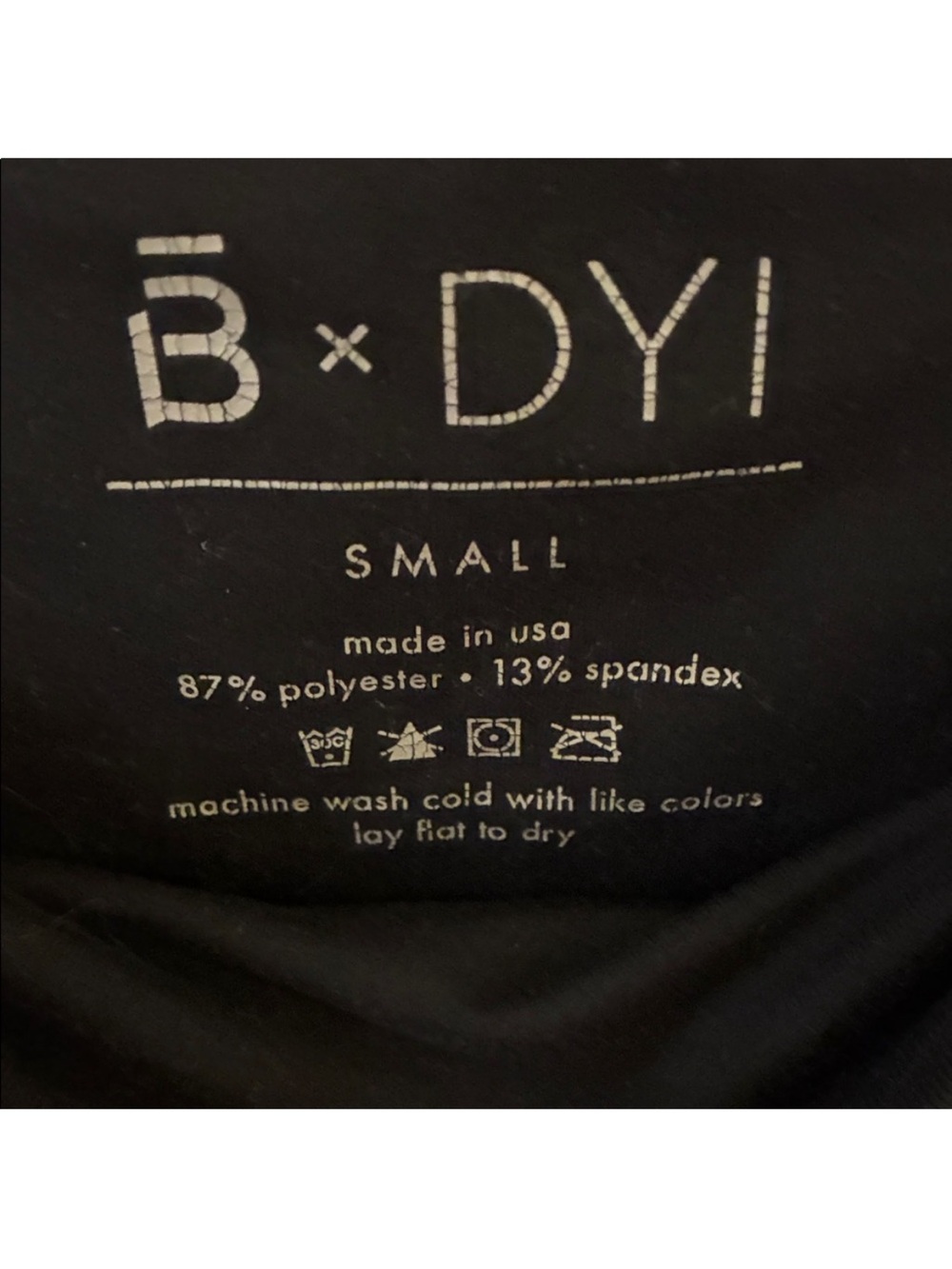 DYI Barre3 Women’s High Waisted Black Leggings Small - Picture 5 of 9